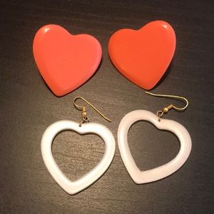 Heart Shaped Earrings Bundle